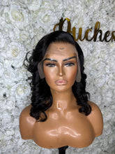 Load image into Gallery viewer, SALE! 16” straight medium brown lace ready to wear wig
